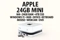 Produktbild: Apple Mac Mini•10+10/C M4•24GB RAM•256GB+4TB SSD•Windows•Office•Extras