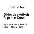 Produktbild: Apple Mac mini, M4 - 10 Core CPU / 10 Core GPU, 16GB RAM, 256GB SSD, 1Gb LAN