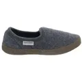 Produktbild: Stegmann Gottstein Cheyenne, Schurwoll-Hausslipper, Ledersohle, grey 48-301-120 Hausschuh grau 46 EU