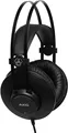 Produktbild: AKG K52 Geschlossener Hochleistungs-Monitoring-Studiokopfhörer, kabelgebunden, leichtes Design, 3,5-mm- und 1/4-Zoll-Adapter, 3 m Kabel - Schwarz