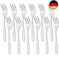 Produktbild: GRÄWE Kuchengabeln 12 Stück, klein aus Edelstahl, 12er Pack Kuchengabel Set, 1