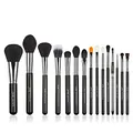Produktbild: Jessup Makeup Pinselsets 15 Pcs Kosmetik Schmink Bürsten Lidschatten Puder Lippen Eyeliner Synthetische Haare T092