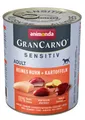 Produktbild: Animonda GranCarno Adult Sensitiv Reines Huhn & Kartoffeln 800gx6