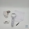 Produktbild: Panasonic ES-EY30-V503 Nass/Trockenepilierer, Dual Disc mit 60 Pinzetten, 90° sc