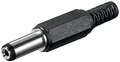 Produktbild: Goobay DC 2114 K DC-Stecker mit Knickschutz Bohrung 2,1