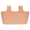 Produktbild: Engelland 1 x Blumenkasten zum Auf-Hängen, Farbe: Apricot, Blumentopf, oval, Balkon, Übertopf, Pflanzkasten, mit Wasserspeicher/Wasserauffangschale
