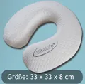 Produktbild: KÜNSEMÜLLER Reisekissen VitaLife Nackenhörnchen Reisekissen viscoelastischer Kern, 1-tlg.