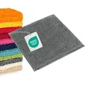 Produktbild: WohnDirect Badematte, Grau, Textil, 45x45 cm, Oeko-Tex® Standard 100, Badtextilien, Badematten