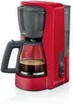 Produktbild: Bosch TKA2M114 Filterkaffeemaschine, MyMoment, 1200 W, abnehmbarer Wassertank, Tropfstopp, rot