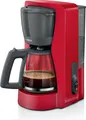Produktbild: BOSCH TKA2M114 Kaffeemaschine rot, 10/15 Tassen