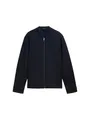 Produktbild: TOM TAILOR Herren Piqué Sakko in Bomber-Style, 10668 - Sky Captain Blue, M