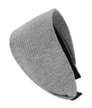 Produktbild: axy Breiter Haarreif aus Strickstoff Wunderschön Damen Stirnband Haarschmuck Haarreifen Hairband HR38A (Grau, Extra breit)