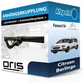 Produktbild: Für Citroen Berlingo 06.2018-jetzt ORIS Anhängerkupplung abnehmbar AHK