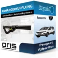 Produktbild: ORIS Anhängekupplung abnehmbar passend für Peugeot Rifter Bus 08.2018-jetzt AHK