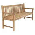 Produktbild: Stabile Bank Gartenbank Picadelly 150 cm in Premium Teak mit Armlehne