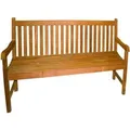 Produktbild: Lex Premium Teak Gartenbank Sitzbank Holzbank Teakbank Parkbank Edelstahlschrauben 150cm
