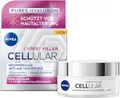 Produktbild: NIVEA Cellular Expert Filler Hochwirksame Anti-Age Tagespflege LSF 15, extra straffende Gesichtspflege mit Auffüllungseffekt, aufpolsternde Tagescreme mit Hyaluronsäure & Sonnenschutz (50 ml)