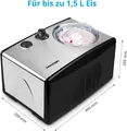 Produktbild: MEDION MD18387 Eismaschine mit Kompressor 150 Watt 1,5L Eis Eiscreme Frozen