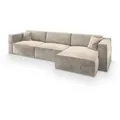 Produktbild: Masseno Ecksofa, Creme, Holz, 5-Sitzer, L-Form,L-Form, 347x148 cm, Wohnzimmer, Sofas & Couches, Wohnlandschaften, Ecksofas