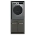 Produktbild: Waschmaschinenschrank - anthrazit - 68 cm breit