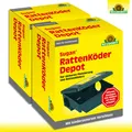 Produktbild: Neudorff 2x Sugan® RattenKöder Depot Bekämpfung Schuppen Keller Garage Haus Dach