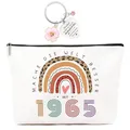 Produktbild: Lustiges Geburtstagsgeschenk für Frauen 60. Geburtstag - Make-up Tasche,Inspiration Schlüsselanhänger,Geschenk Zum 60 Geburtstag Frau,Praktische Geschenkidee, Schönes Design 60 Geburtstag Frau,1965