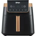 Produktbild: Ninja MAX PRO Heißluftfritteuse 6,2L (AF180EUCP) 2000W, Schwarz/Kupfer - Schwarz/Silber