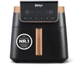 Produktbild: Ninja MAX PRO Heißluftfritteuse, 6,2 l, Ölfrei, Einzelschublade Schwarz/Kupfer