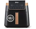 Produktbild: Ninja MAX PRO Heißluftfritteuse, 6,2 l, Ölfrei, Einzelschublade Schwarz/Kupfer