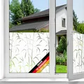 Produktbild: d-c-fix Fensterfolie Bamboo - 67,5 cm x 1,5 m – statische Sichtschutzfolie mit modernem Muster für Glasflächen – selbsthaftend, blickdicht, dekorativ