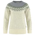 Produktbild: Fjällräven Damen Övik Knit Sweatshirt, Chalk White/Flint Grey, S