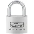 Produktbild: Burg Wächter Vorhängeschloss Burg-Wächter ALUTITAN Vorhängeschloss verschiedenschließend 40 mm silberfarben