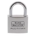 Produktbild: Burg-Wächter Vorhangschloss Alutitan, Aluminium, 6, 5 mm Bügelstärke, Innenwerk rostfrei, 770 40 SB, 40 mm