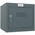 Produktbild: Phoenix CL0344AAK Würfel-Schließfach Cube Locker 44L Anthrazitgrau - Schlüsselschloss - Für Hause, Büro, Fitness, Schüle