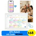 Produktbild: TABWEE 10,1Zoll Digital Kalender Desktop Digitaler Bilderrahmen und Kalender Neu