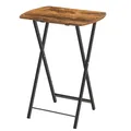 Produktbild: Beistelltisch Klappbar, Kleiner Sofatisch, Tablett Tisch, Kaffeetisch TV Tray...