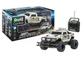 Produktbild: Revell 24643 RC Monster Truck MUD Scout mit 40MHz-Fernbedienung, ca. 36 cm, LED-Beleuchtung Monstertruck ferngesteuertes Auto, weiß (Used-Look)