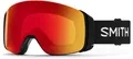 Produktbild: SMITH 4D MAG Schneebrille 2026 black/chromapop photochromic red mirror