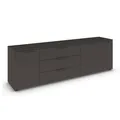 Produktbild: Lowboard - graphit - 199 cm Fernsehschrank TV-Board TV-Schrank