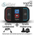 Produktbild: Saphe Drive Mini Verkehrswarner + Halterung  *Neuste Version* - Blitzerwarner