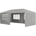 Produktbild: Juskys Partyzelt, Grau, Metall, 300x250x600 cm, Sonnen- & Sichtschutz, Pavillons & Pergolas