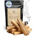 Produktbild: Palo Santo Räucherholz - 8 Duftholz Sticks 10 cm für Ausräuchern Wohnung, Natürliches Heiliges Holz aus nachhaltiger Ernte, Aromatherapie