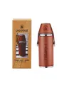 Produktbild: Laguiole Bottle in Stainless Steel - 24 cl - Brown w/2 Glass