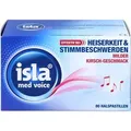 Produktbild: isla med voice Pastillen effektiv bei Heiserkeit und Stimmbeschwerden mit mildem Kirsch-Geschmack, 80 St. Pastillen