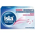 Produktbild: isla med voice Halspastillen bei Heiserkeit & Stimmbeschwerden