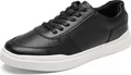 Produktbild: Bruno Marc Herren Sneaker Schnürhalbschuhe Elegante Turnschuhe Walkingschuhe Mode Schuhe,Farbe: SCHWARZ, Größe: 40