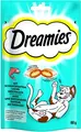 Produktbild: DREAMIES KATZENSNACKS SNACK KNUSPRIGE TASCHEN MIT ZARTER FÜLLUNG LACHS 6x60gr