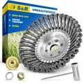 Produktbild: S&R Stahlbürste, Unkrautbürste 200 mm x 25,4 mm