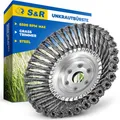 Produktbild: Drahtbürste konisch für Trimmer - S&R 200mm