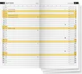 Produktbild: 2026 Rido idé Ersatzkalender mini planer 1M 2S 9*15 7045600006 Einlage Leporello